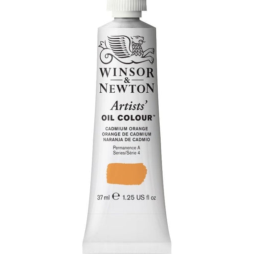 WINSOR & NEWTON ARTIST OILS WINSOR & NEWTON W&N Artist's Oil 37ml Cadmium Orange 089