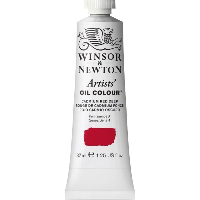 WINSOR & NEWTON ARTIST OILS WINSOR & NEWTON W&N Artist's Oil 37ml Cadmium Red Deep 097