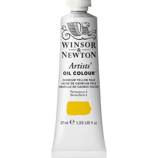 WINSOR & NEWTON ARTIST OILS WINSOR & NEWTON W&N Artist's Oil 37ml Cadmium Yellow Pale 118
