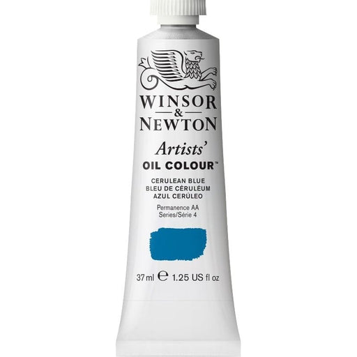 WINSOR & NEWTON ARTIST OILS WINSOR & NEWTON W&N Artist's Oil 37ml Cerulean Blue 137