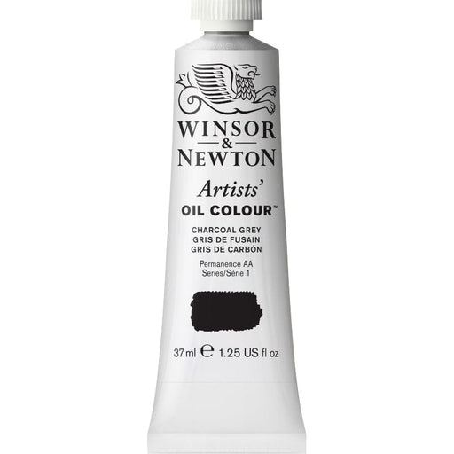 WINSOR & NEWTON ARTIST OILS WINSOR & NEWTON W&N Artist's Oil 37ml Charcoal Grey 142