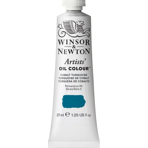 WINSOR & NEWTON ARTIST OILS WINSOR & NEWTON W&N Artist's Oil 37ml Cobalt Turquoise 190