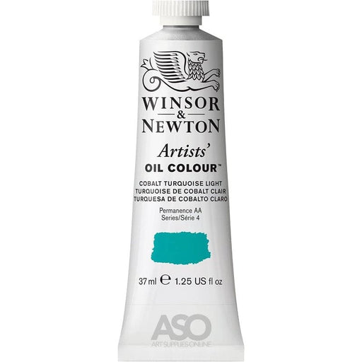 WINSOR & NEWTON ARTIST OILS WINSOR & NEWTON W&N Artist's Oil 37ml Cobalt Turquoise Light 191
