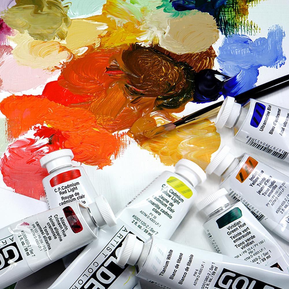 What is the reason behind the popularity of Golden Acrylics?