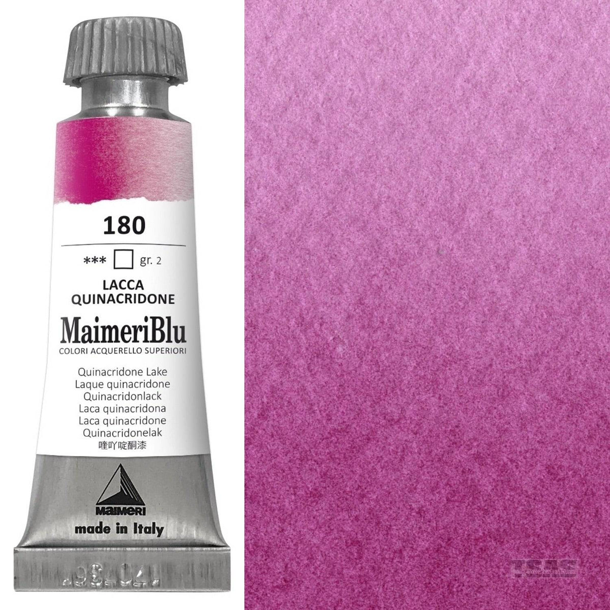 258 - Maimeri Blu - Rosso quinacridone (Tiziano