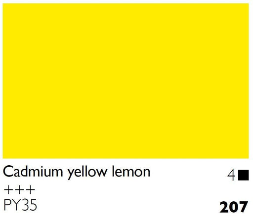 COBRA OILS COBRA 207 Cadmium Yellow Lemon Cobra Oils 40ml