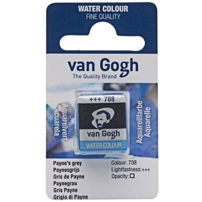 Van Gogh Watercolour Half Pans - The Sydney Art Store