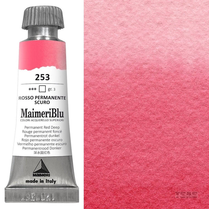 MAIMERI BLU MAIMERI BLU 253 Maimeri Blu 12ml Permanent Red Deep