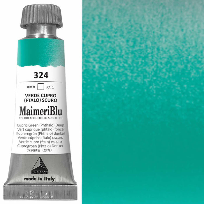 MAIMERI BLU MAIMERI BLU 324 Maimeri Blu 12ml Cupric Green (Pthalo) Deep