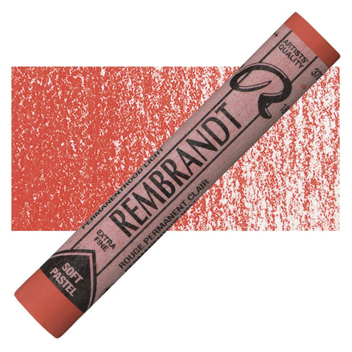 REMBRANDT SOFT PASTELS REMBRANDT 370.5 - Rem.Past.Permanent Red Lt.5
