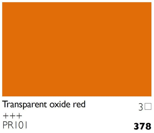 COBRA OILS COBRA 378 Transparent Oxide Red Cobra Oils 40ml