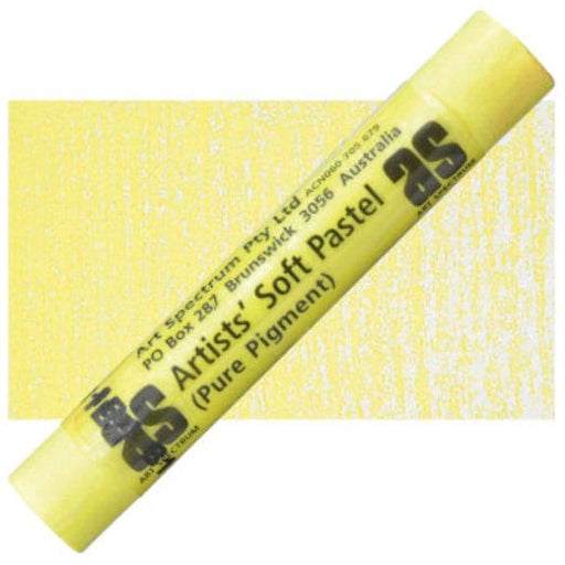 ART SPECTRUM SOFT PASTELS ART SPECTRUM 502P AS Soft Round Pastel Lemon Yellow P