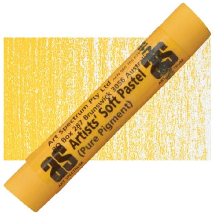 ART SPECTRUM SOFT PASTELS ART SPECTRUM 509T AS Soft Round Pastel Golden Yellow T
