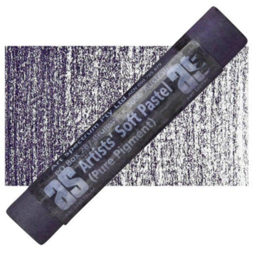 ART SPECTRUM SOFT PASTELS ART SPECTRUM 520D AS Soft Round Pastel Flinders Blue Violet D