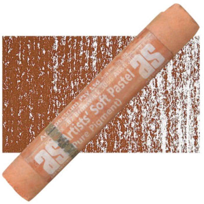 ART SPECTRUM SOFT PASTELS ART SPECTRUM 548T AS Soft Round Pastel Burnt Sienna T