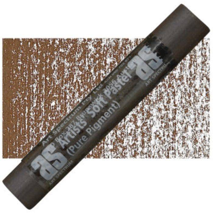 ART SPECTRUM SOFT PASTELS ART SPECTRUM 552D AS Soft Round Pastel Burnt Umber D