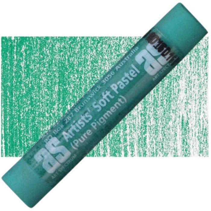 ART SPECTRUM SOFT PASTELS ART SPECTRUM 570P AS Soft Round Pastel Phthalo Green P