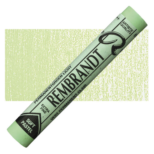 REMBRANDT SOFT PASTELS REMBRANDT 618.9 - Rem.Past.Perm.Green Light