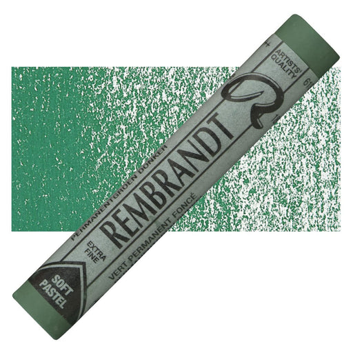 REMBRANDT SOFT PASTELS REMBRANDT 619.3 - Rem.Past.Perm.Green Deep