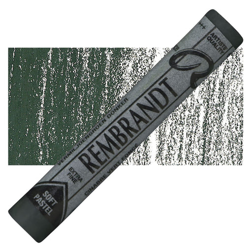 REMBRANDT SOFT PASTELS REMBRANDT 627.2 - Rem.Past.Cinnabar Green Deep