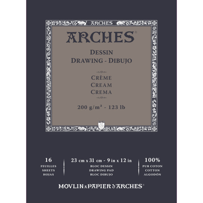 Velin D'Arches White Pad 200gsm 23x31cm