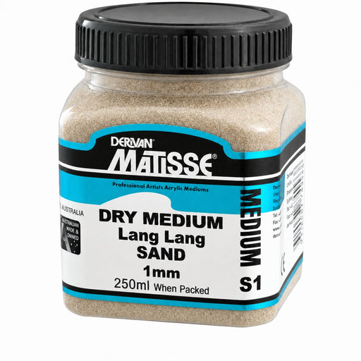 MATISSE MEDIUMS Matisse Dry Medium Lang Sand 1mm 250ml