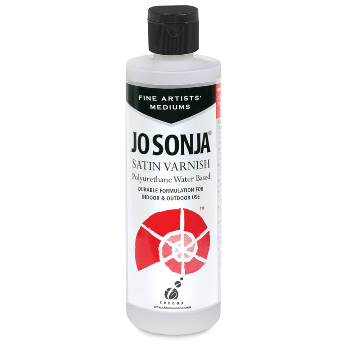 Jo Sonja Poly Water Based Varnish Satin 250ml