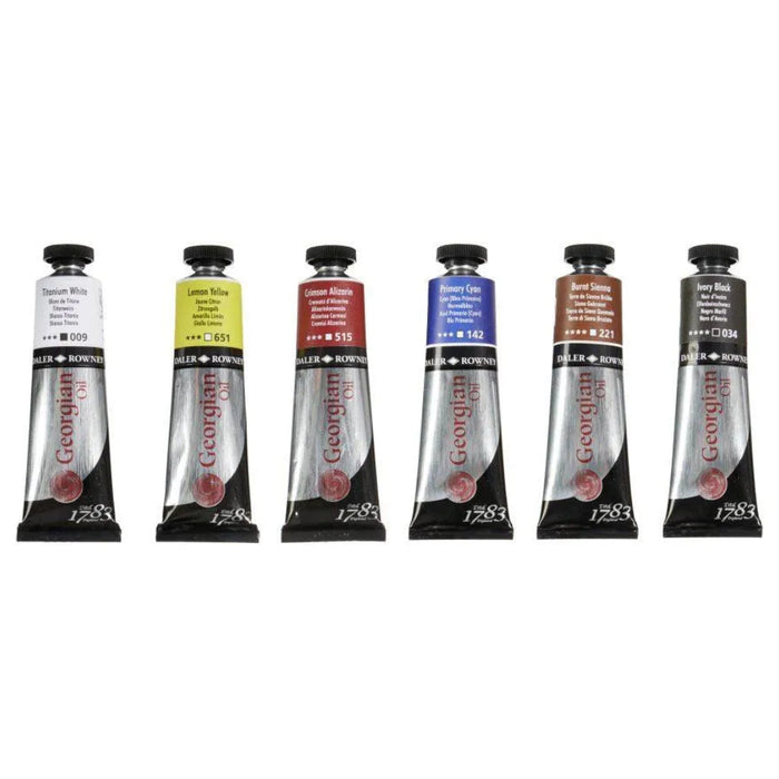 Georgian Traditional Mixing Oil Set 6x38ml