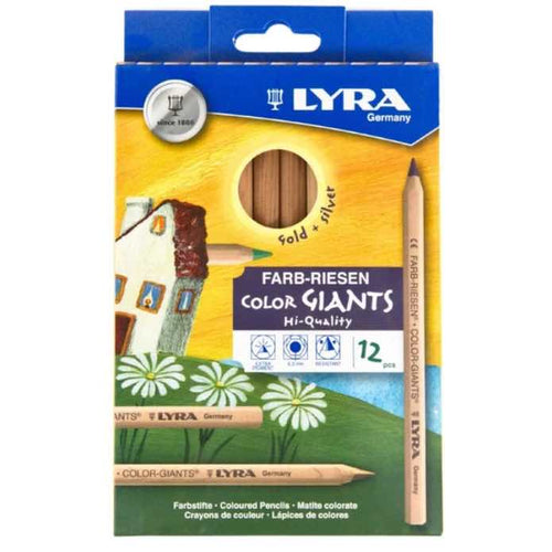 Lyra Color-Giants Unlacquered Gold & Silver