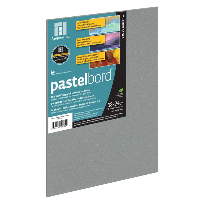 AMPERSAND AMPERSAND GREY / 8x10’' (203x254mm) Ampersand Pastelbord™