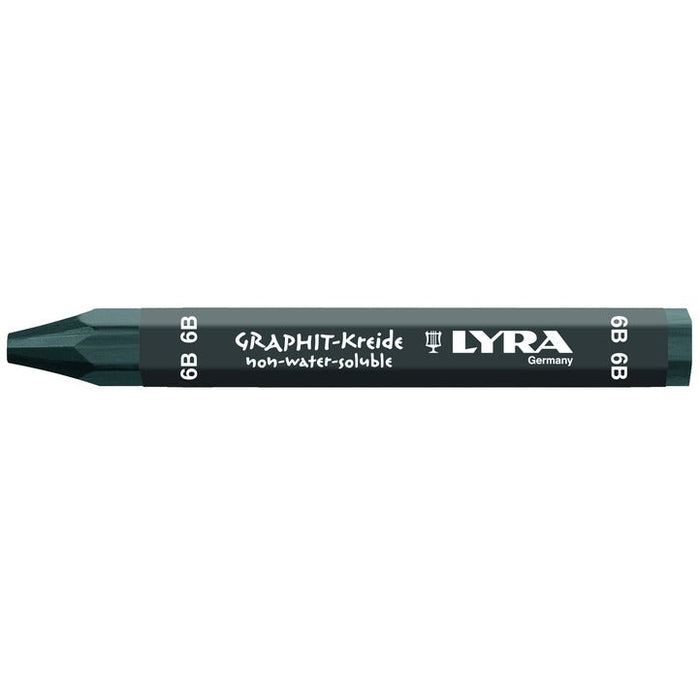 Lyra Graphite Crayon in Box 12 pcs (grad. 6B)