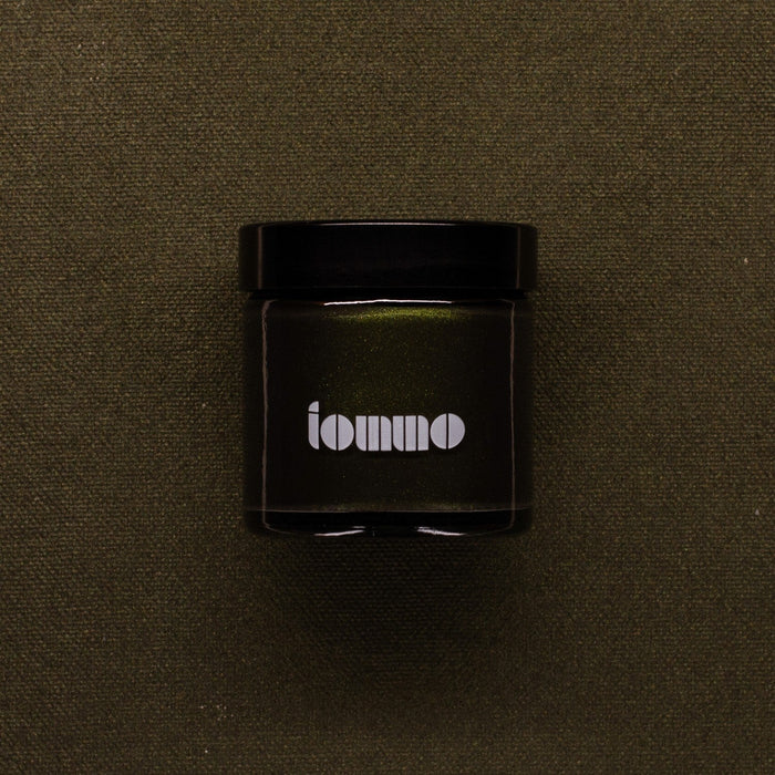 Iommo Luxe Pigment Dark Hunter Green metallic acrylic paint 60ml