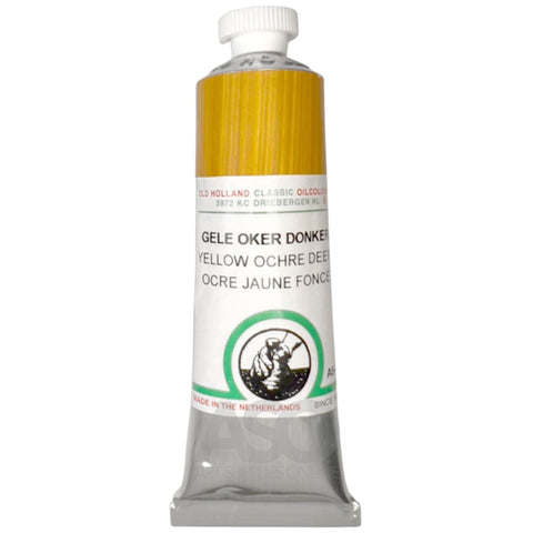 A54 Old Holland Oil Colour Yellow Ochre Deep