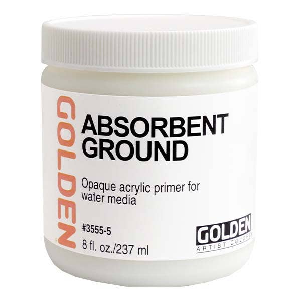 GOLDEN GROUNDS GOLDEN Absorbent Ground for Watercolour & Acrylic Painting