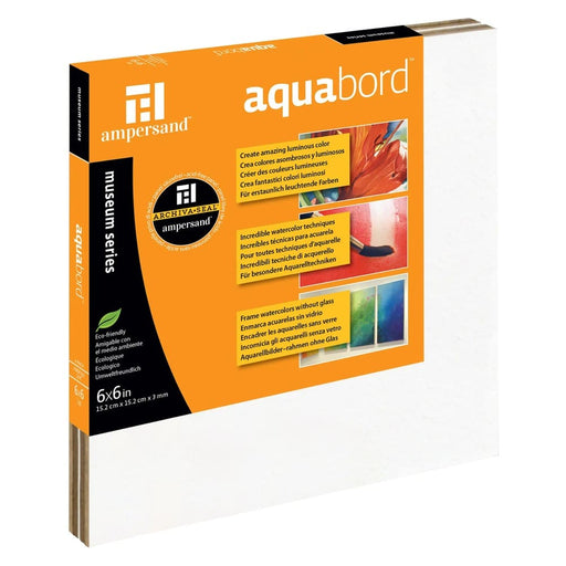 AMPERSAND AQUABORDS 6x6" (152x152mm)- 4pk NEW Ampersand Aquabord™ 3.1mm