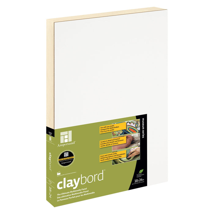 AMPERSAND CLAYBORDS 38mm / 18x24'' (457x610mm) Ampersand Clay Panels (22mm + 38mm)