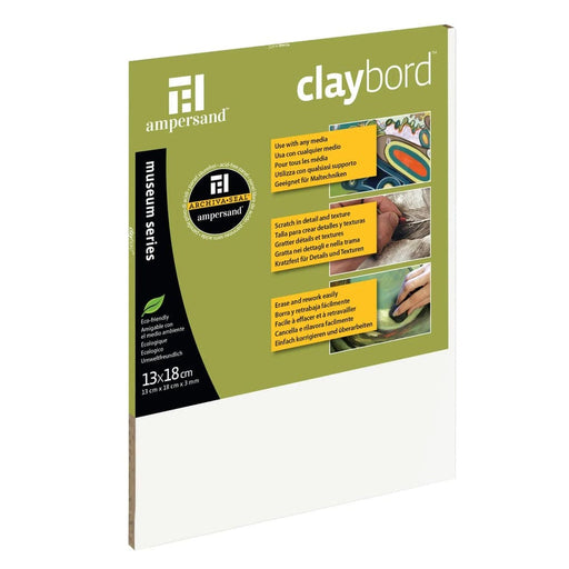 AMPERSAND CLAYBORDS 5x7’' (127x178mm) Ampersand  Claybord™ 3.1mm