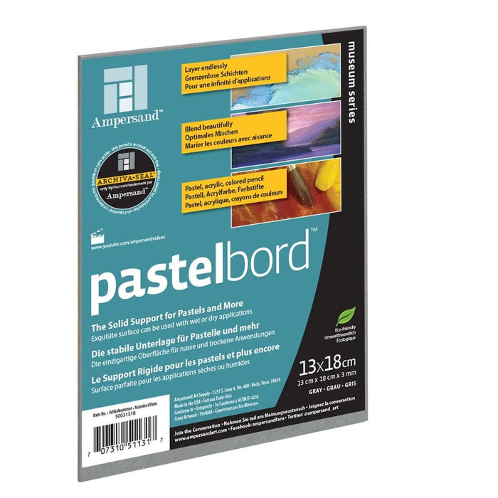 AMPERSAND AMPERSAND GREY / 5x7’' (127x178mm) Ampersand Pastelbord™