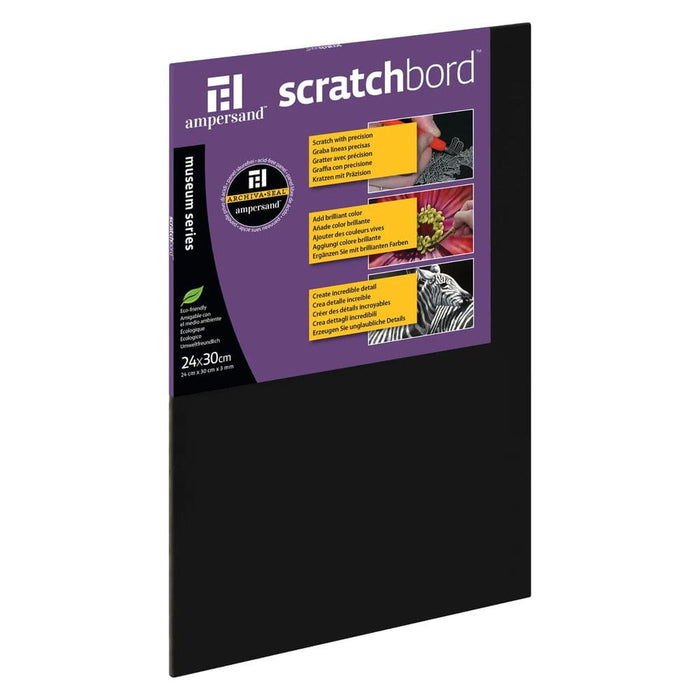 AMPERSAND SCRATCHBORD 9x12" (228x305mm) Ampersand Scratchbord™