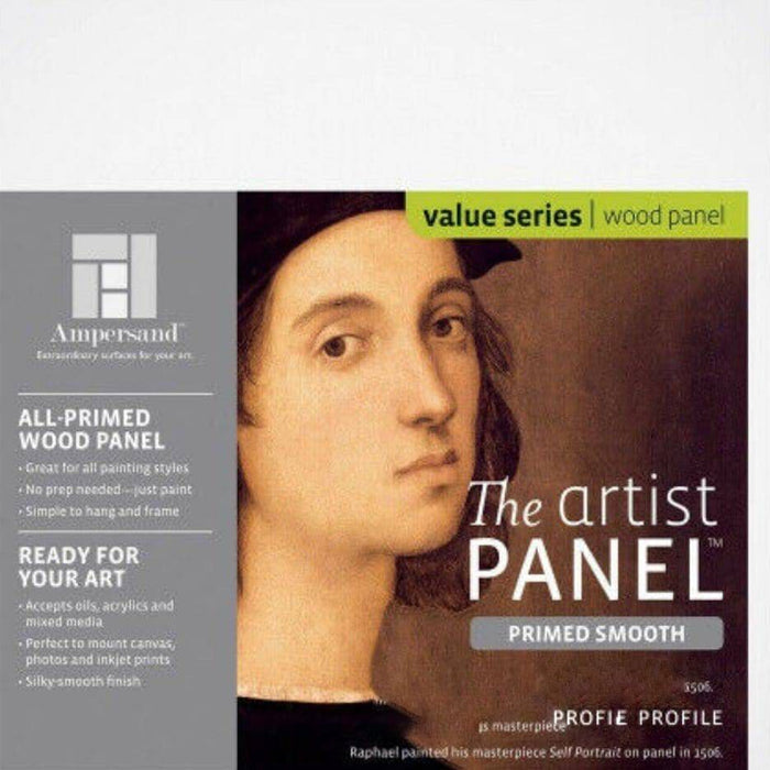 AMPERSAND AMPERSAND 11x14’' (279x355mm) 3.8cm CRADLE Ampersand Smooth Primed Bord 3.8cm Depth CLEARANCE