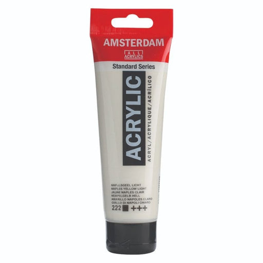AMSTERDAM ACRYLICS AMSTERDAM 120ml Amsterdam 222 Naples Yellow Light Acrylic