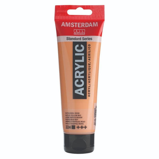AMSTERDAM ACRYLICS AMSTERDAM 120ml Amsterdam 224 Naples Yellow Red Acrylic