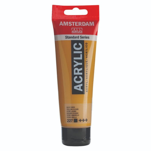 AMSTERDAM ACRYLICS AMSTERDAM 120ml Amsterdam 227 Yellow Ochre Acrylic