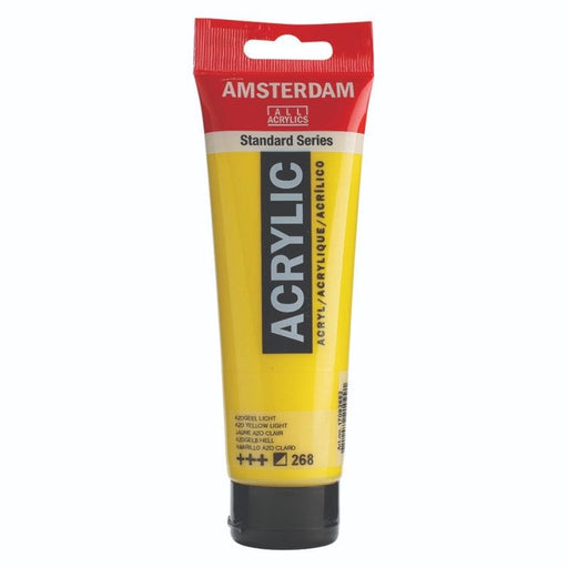 AMSTERDAM ACRYLICS AMSTERDAM 120ml Amsterdam 268 Azo Yellow Light Acrylic