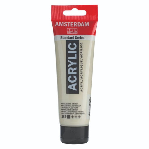 AMSTERDAM ACRYLICS AMSTERDAM 120ml Amsterdam 282 Naples Yellow Green Acrylic