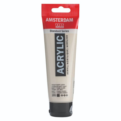 AMSTERDAM ACRYLICS AMSTERDAM 120ml Amsterdam 289 Titanium Buff Light Acrylic