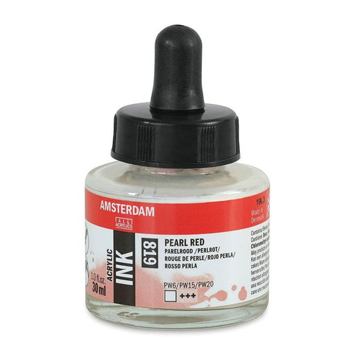 AMSTERDAM 30ML INK AMSTERDAM Amsterdam 30ml Ink 819 Pearl Red Ink