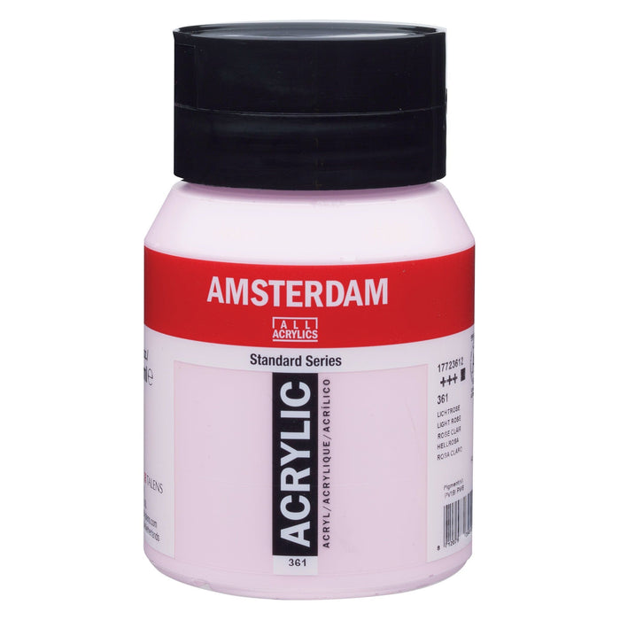 AMSTERDAM ACRYLICS AMSTERDAM ACRYLICS 500ml Amsterdam 361 Light Rose Acrylic