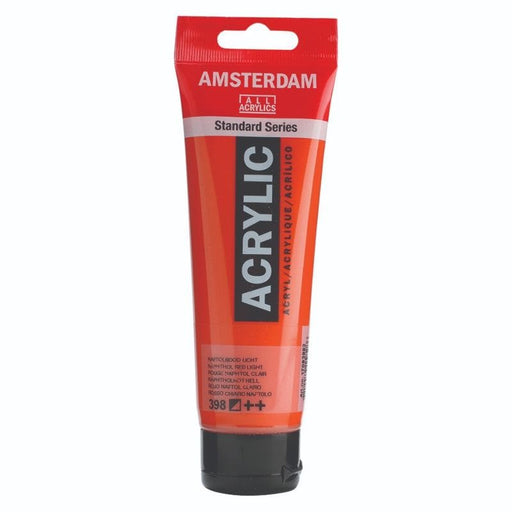 AMSTERDAM ACRYLICS AMSTERDAM 120ml Amsterdam 398 Napthol Red Light Acrylic