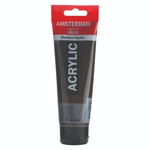 AMSTERDAM ACRYLICS AMSTERDAM 120ml Amsterdam 403 Vandyke Brown Acrylic
